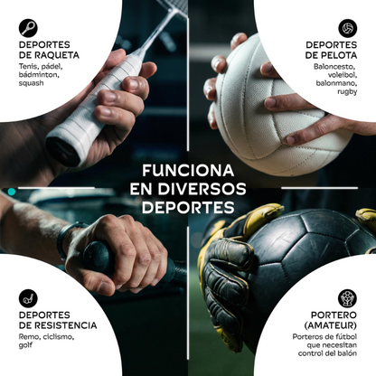 Spray adherente deportivo