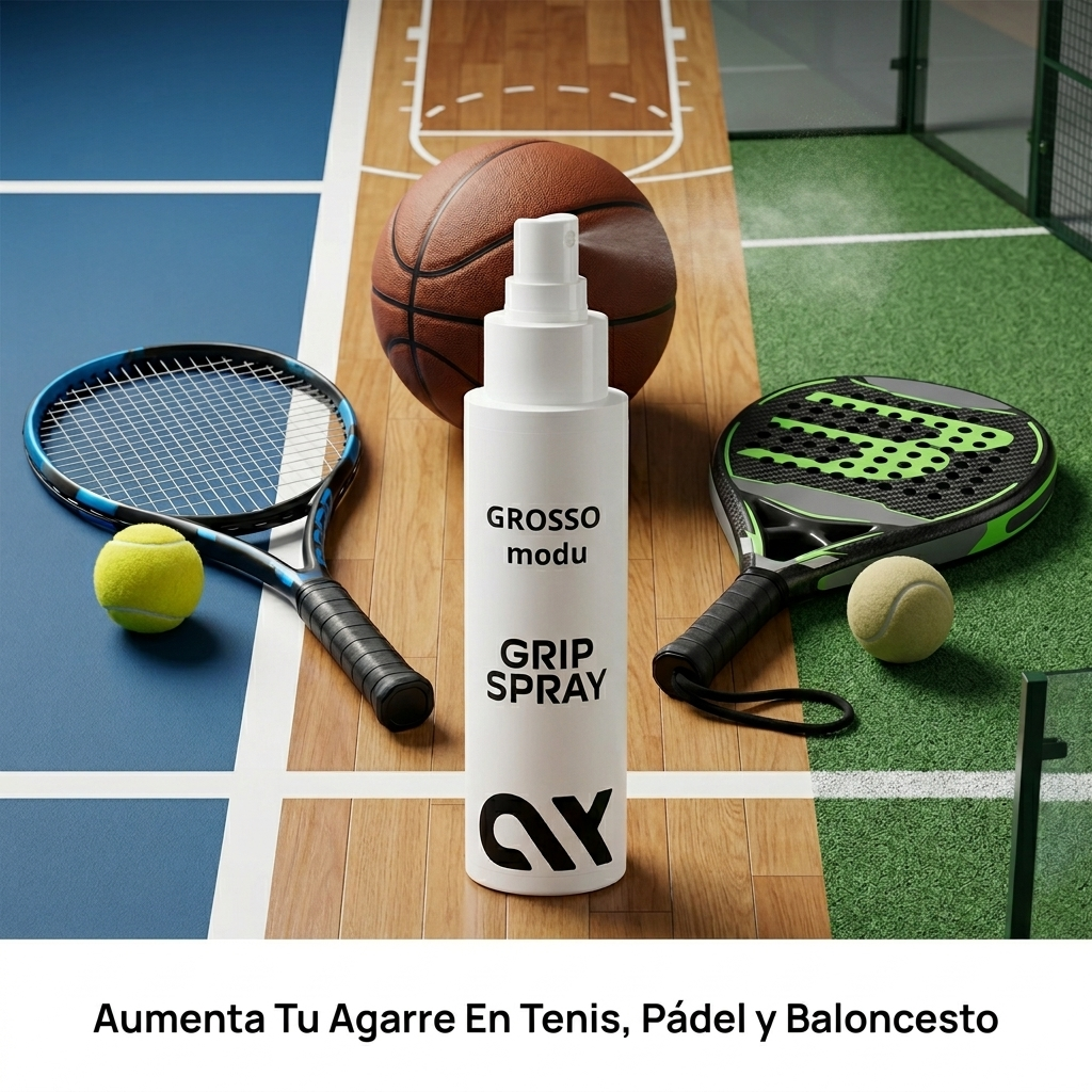 Spray adherente deportivo